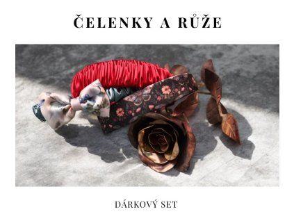 Dárkový set Růže & Čelenky