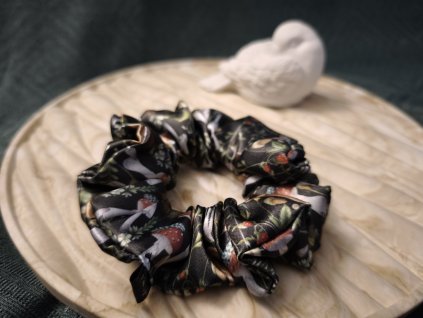 Scrunchie - Všechny jednobarevky MIDI skladem