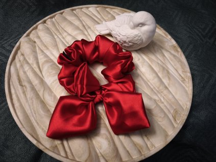 Scrunchie - Všechny jednobarevky MIDI Bow Tie skladem