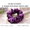 Hedvábné scrunchies z pravého hedvábí