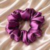 Hedvábné scrunchies z pravého hedvábí