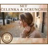 Set čelenka & scrunchie