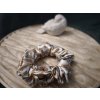 Saténová scrunchie – jednobarevná – CLASSIC – skladem