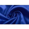 stretch satin royal blue