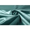 stretch satin jade green