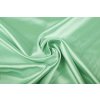 stretch satin mint green