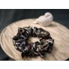 Saténová scrunchie – jednobarevná – MIDI – skladem