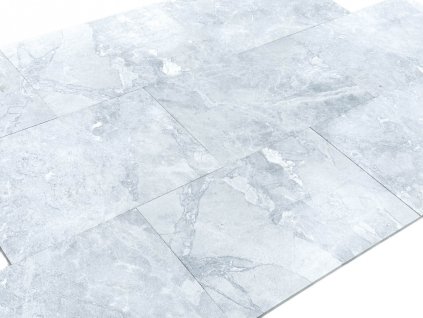 Silver, přírodní mramor dlažba - obklad 61x40,6x1,5 cm
