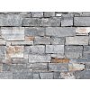 Kamenný obklad StoneWall světle šedý mix, tloušťka 2,5-3,5 cm