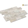 Kamenný obklad travertin light  10 cm výška x volné délky x 2,5 cm