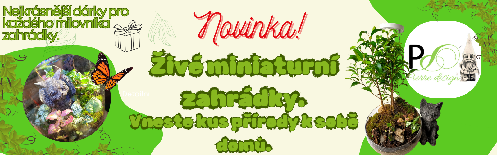 Jedinečné dárky pro všechny zahrádkáře a chalupáře