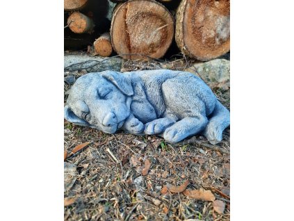 Steinfigur Gartenfigur Beagle Balu 34x24x11 925