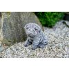 Zahradní betonová dekorace štěně Shar-Pei