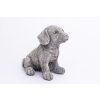 Zahradní betonová dekorace štěně Jezevčík