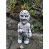 Steinfigur Gartenfigur Gartenkiller Freddy 25x13x10cm 875