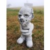 Steinfigur Gartenfigur Gartenkiller Hannibal 26x13x11cm 875
