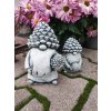 Steinfigur Gartenfigur Wichtel Eichel 18 a 12cm 675kč