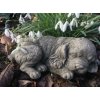 Steinfigur Gartenfigur Cocker Spaniel Sam 34x13x10 900