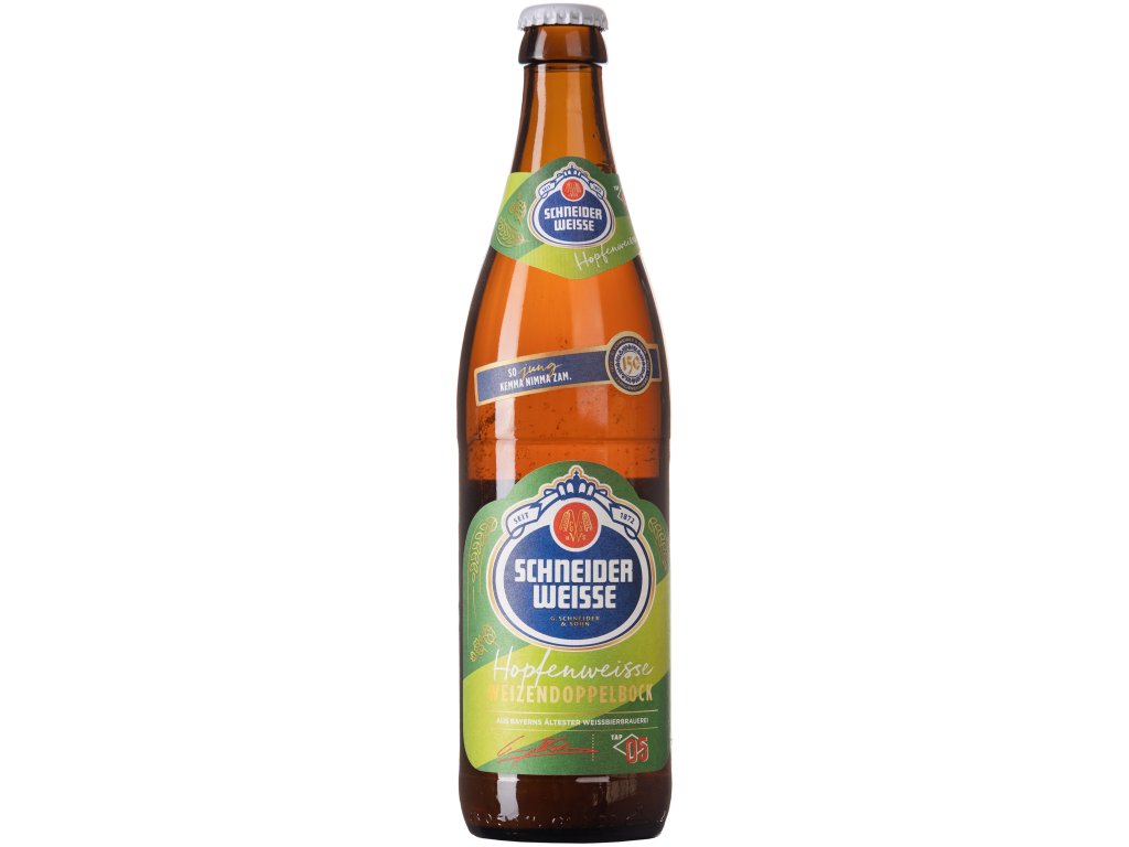Schneider Weisse TAP 5 Hopfenweisse Weizendoppelbock 0,5L MEHRWEG