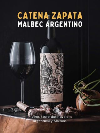 Nie každé víno má príbeh. Niektoré ho napísali. 🍷 Catena Zapata Malbec Argentino je fľaša, po ktorej siahnete, keď chcete...