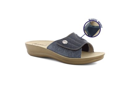 0057440 ciabatte inserto elastico effetto pitonato vr65 750