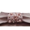 Čelenka s perličkami ružová
