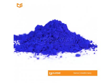 Claygar práškový anorganický pigment - barva modrá navy