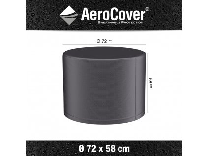 Borító a tűzrakóhelyhez/zsámolyhoz Ø 72x58 cm Aerocover