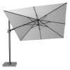 7139C zweefparasol Challenger T2 3x3 geknikt lichtgrijs Platinum 8720039160651