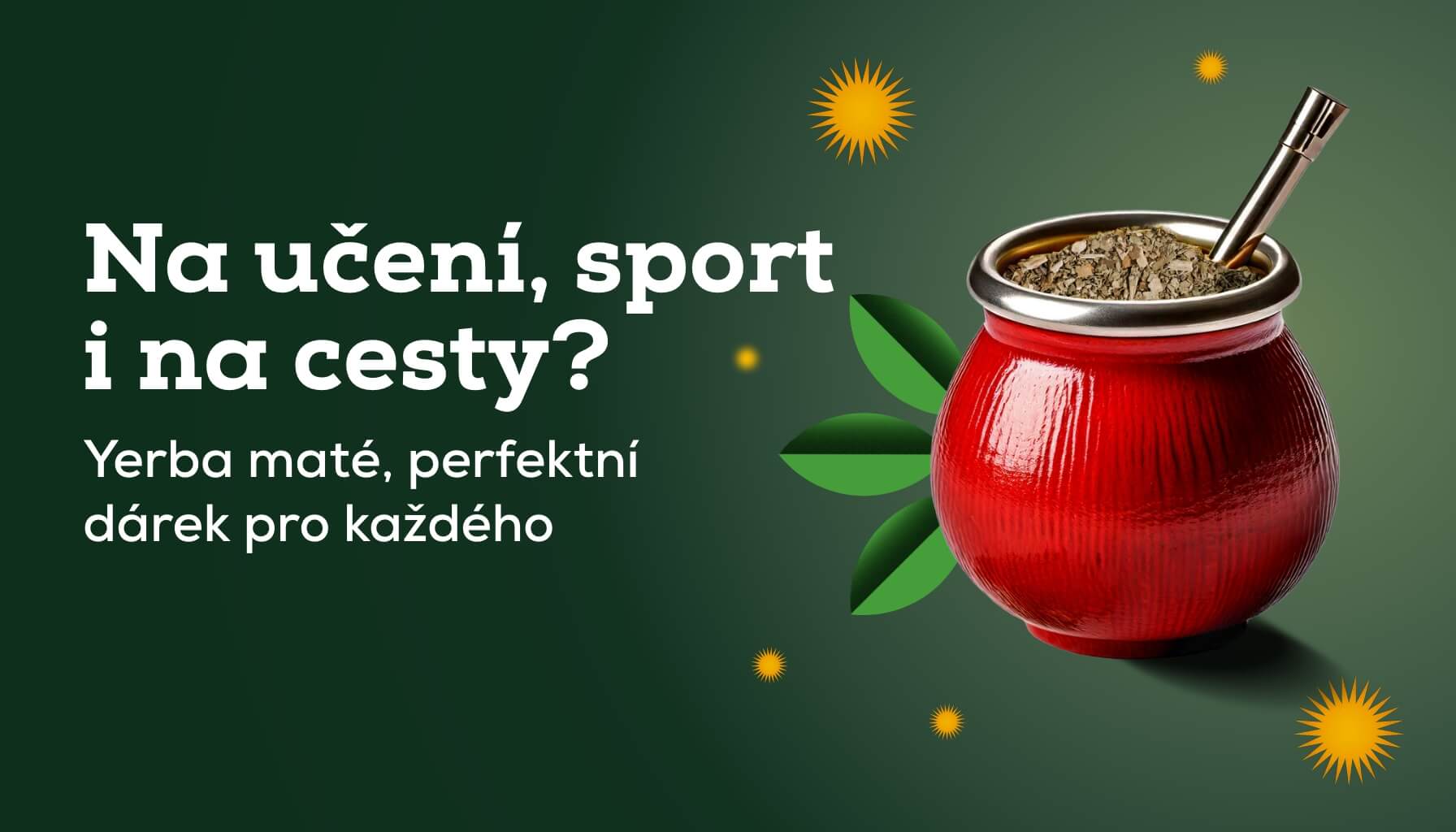 Na učení, sport i na cesty? Yerba maté je perfektní dárek pro každého