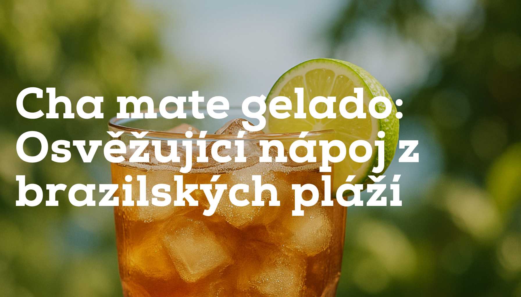 Chá Mate Gelado: Osvěžující brazilský nápoj z yerba maté