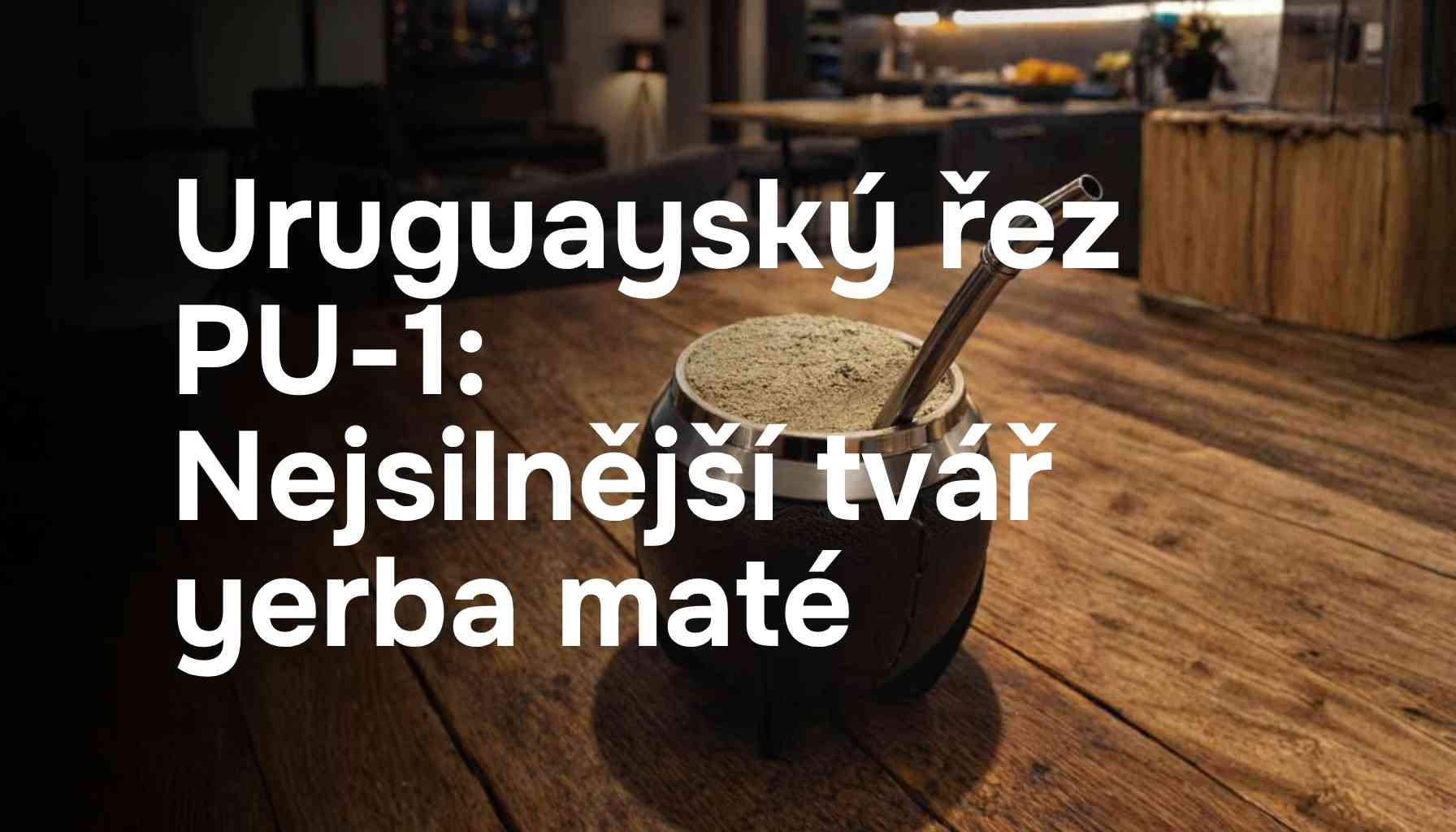 Uruguayský řez PU-1: nejsilnější tvář yerba maté