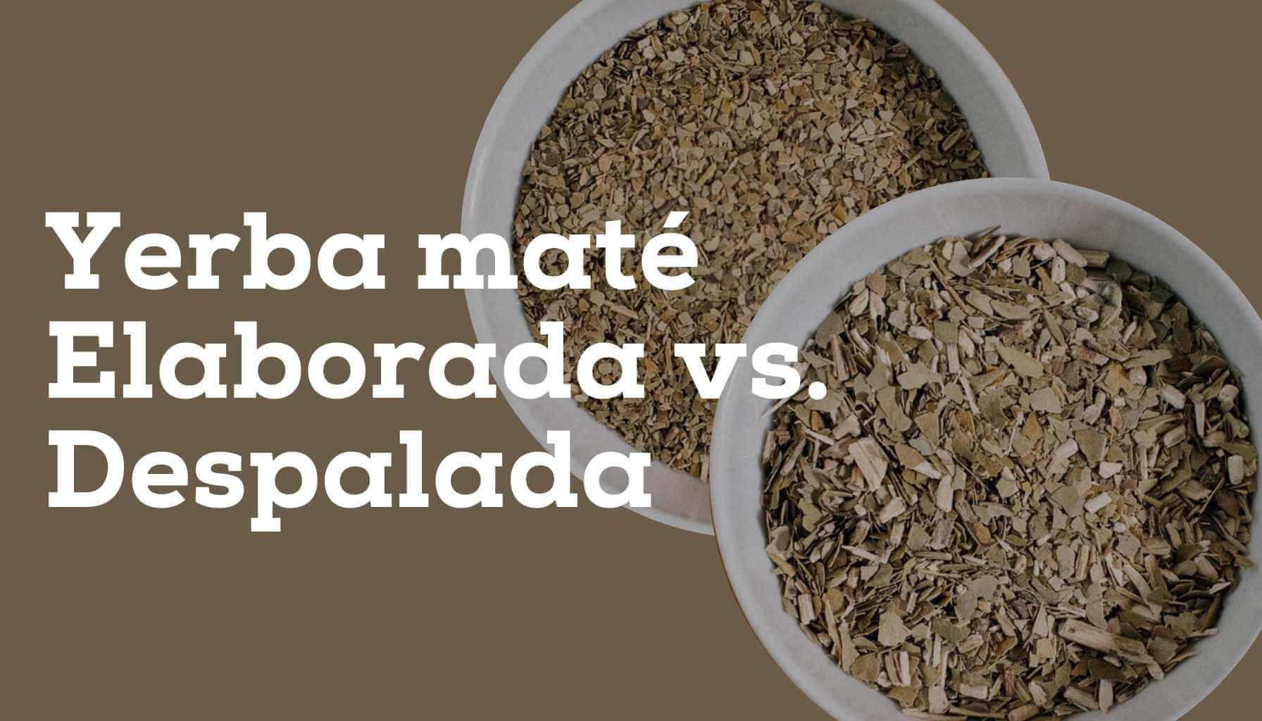 Elaborada vs. Despalada: Jaký je rozdíl mezi těmito druhy yerba maté?