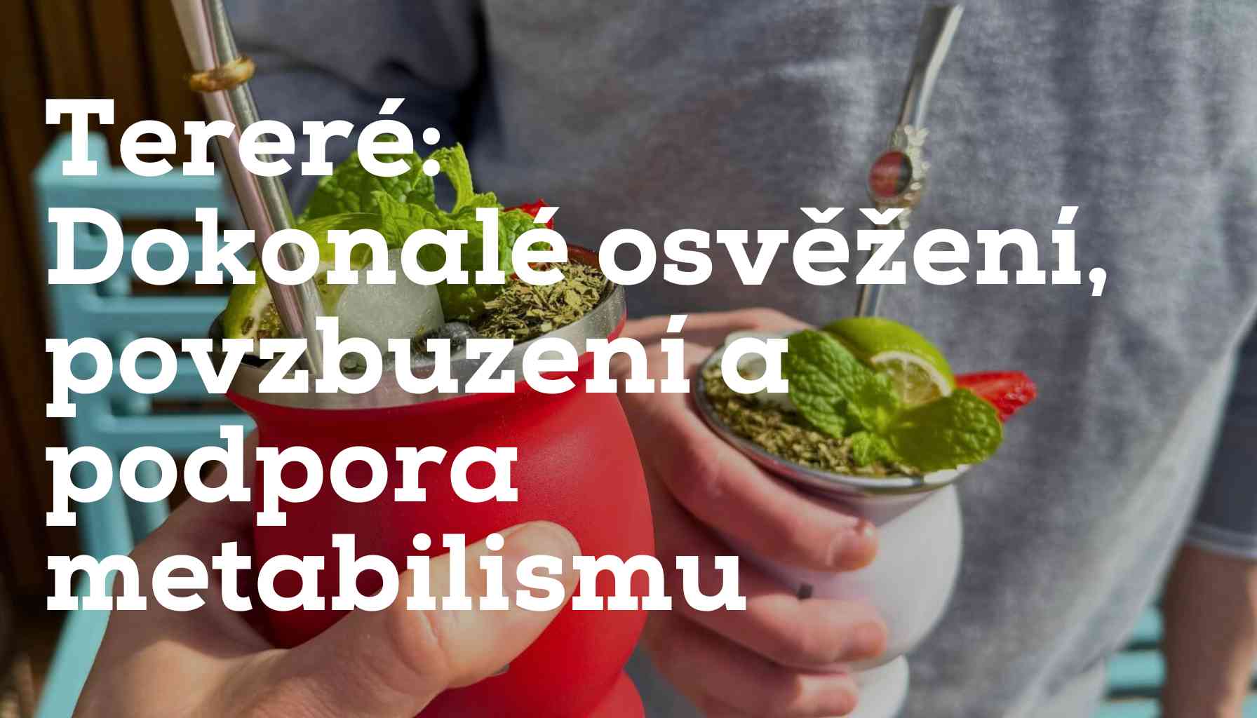 Tereré: dokonalé osvěžení, povzbuzení a nastartování metabolismu v jednom nápoji