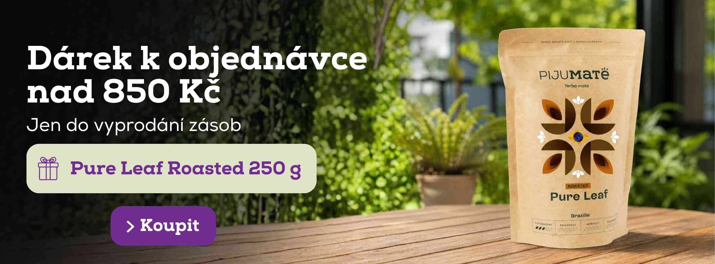 Pure Leaf Roasted jako dárek k objednávkám nad 850 Kč