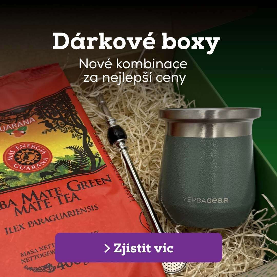 Dárkové boxy yerba maté a YerbaGEAR příslušenství