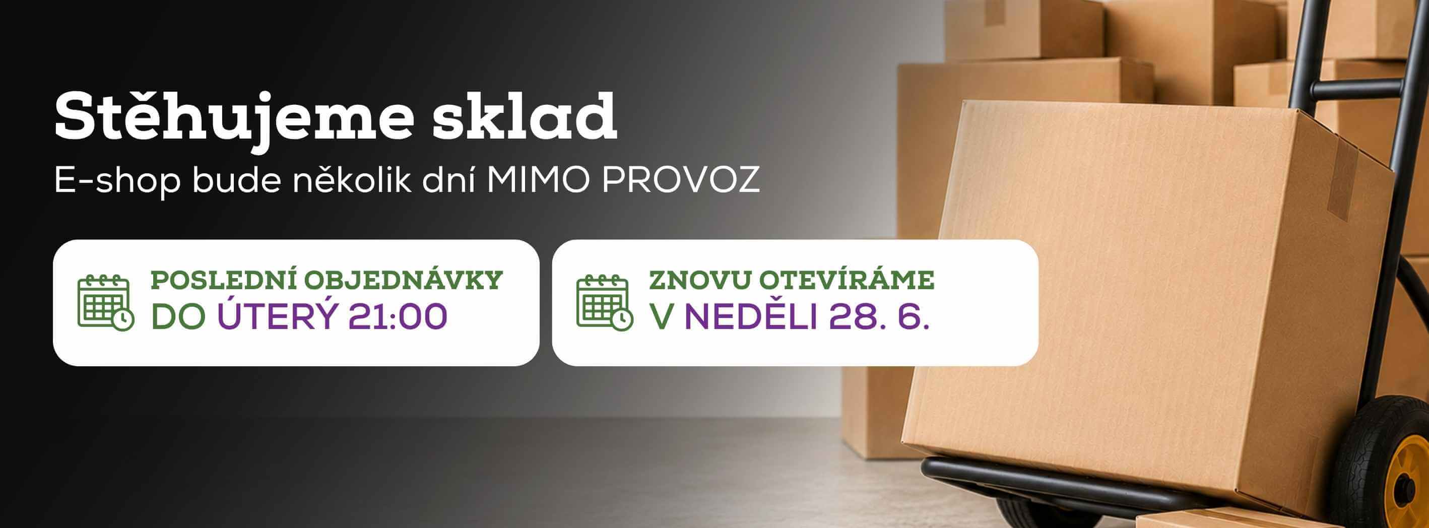 Stěhujeme sklad