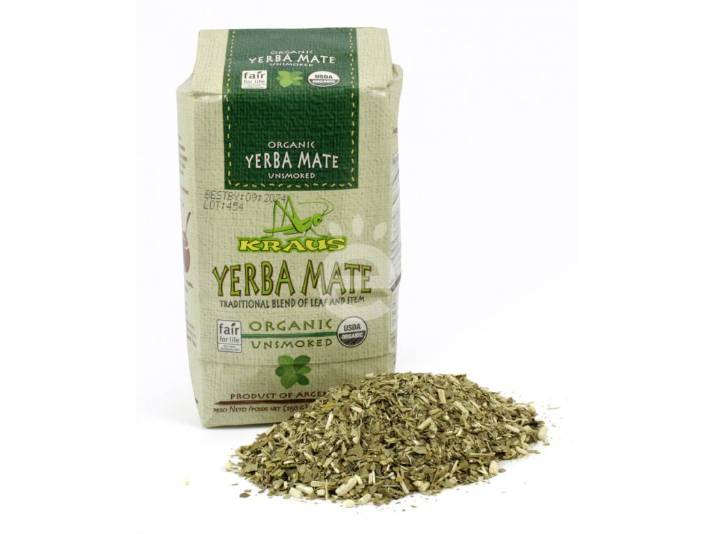 KRAUS Organic Yerba Mate Traditional, Leaf & Stem