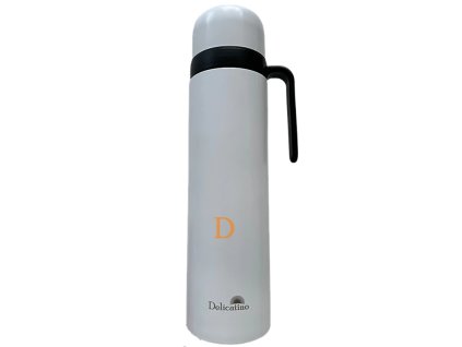 12628 nerezova termoska delicatino bila 1000 ml