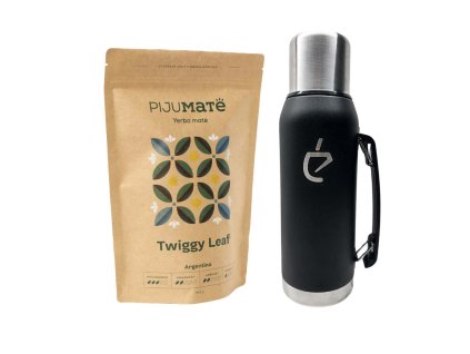 vyhodny set yerba mate pijumate twiggy leaf termoska un mate 1000 ml