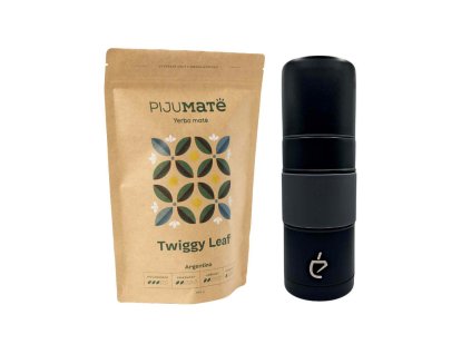 vyhodny set yerba mate pijumate twiggy leaf yerbomos 500 ml