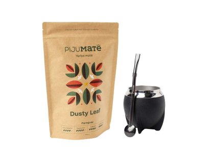 vyhodny set yerba mate pijumate dusty leaf kalabasa un mate torpedo cerna