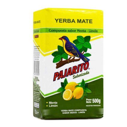 yerba mate pajarito menta limon 500 g