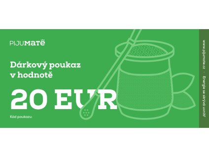 elektronicky darkovy poukaz 20 EUR