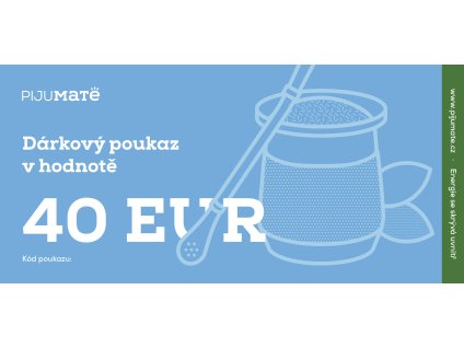 elektronicky darkovy poukaz 40 EUR