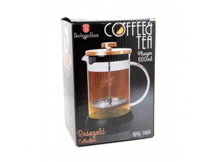 French press BerlingerHaus 1495 zlatý 800 ml