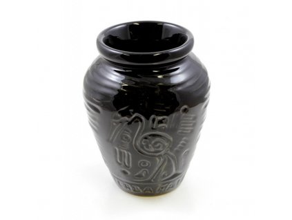 2730 kalabasa keramicka cerna s motivem ka 32