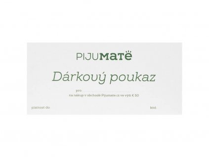 poukaz 50 euro