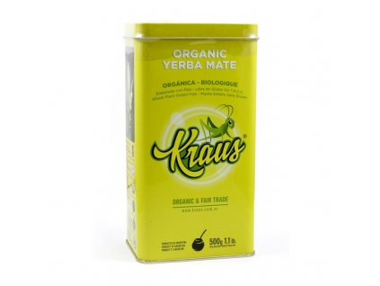 Yerba Maté / Kraus Organic v plechové dóze - 500 g