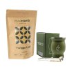vyhodny set yerba mate pijumate twiggy leaf sada nerezova kalabasa un mate zelena bombilla stetecek